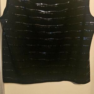 St. John Sequin Knit Shell